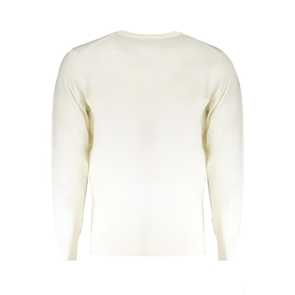 Norway 1963 White Wool Mens Sweater -   -  Norway 1963.