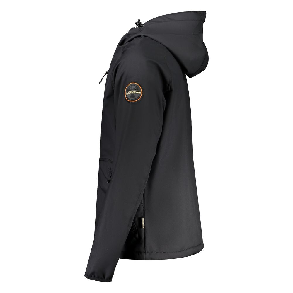 Napapijri Black Polyester Jacket -   -  Napapijri.