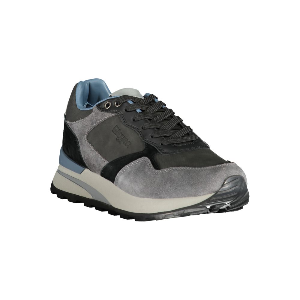Blauer Gray Polyethylene Men Sneaker -   -  Blauer.