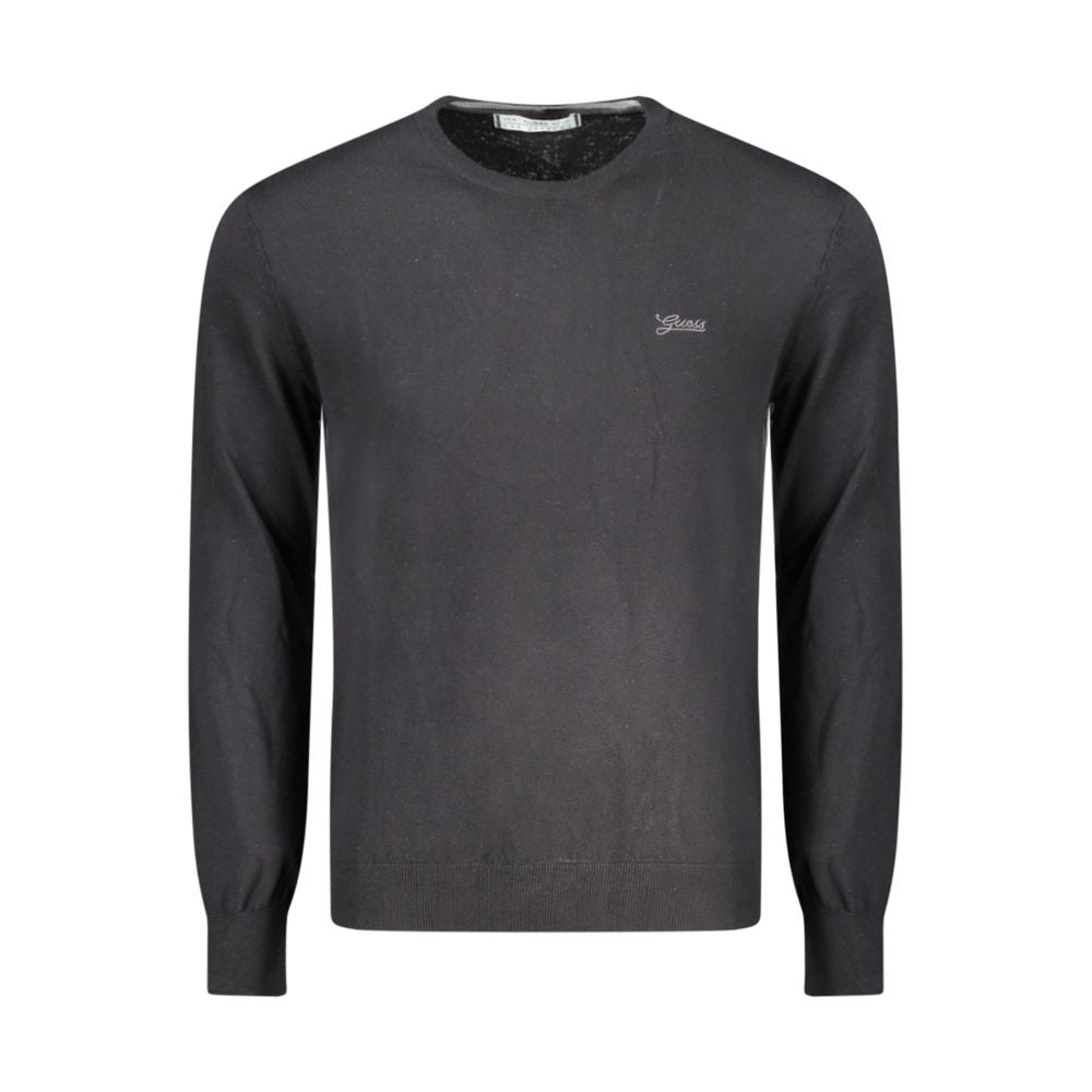 Guess Jeans Black Cotton Men Sweater -   -  Guess Jeans.