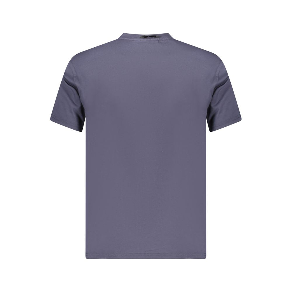 Napapijri Blue Cotton Men T-Shirt -   -  Napapijri.
