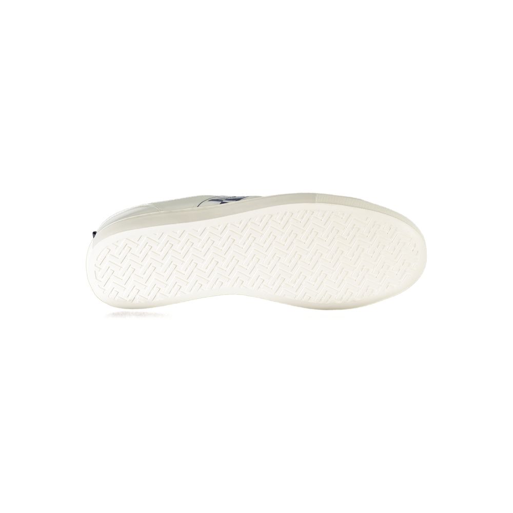 Napapijri White Leather Men Sneaker -   -  Napapijri.