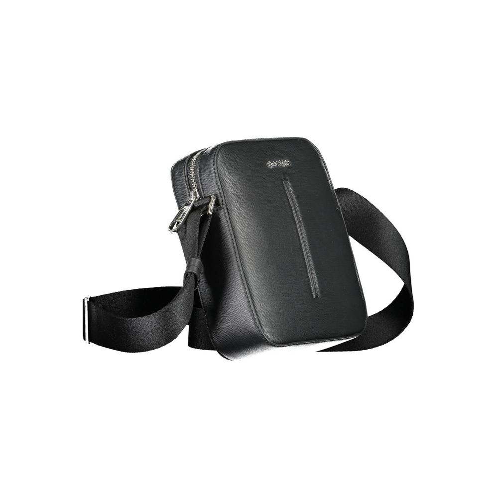 Calvin Klein Black Polyester Men Shoulder Bag -   -  Calvin Klein.