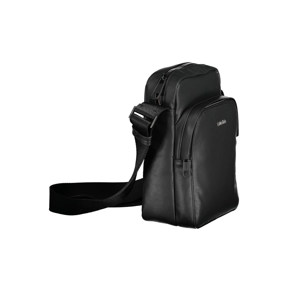 Calvin Klein Black Polyester Men Shoulder Bag -   -  Calvin Klein.