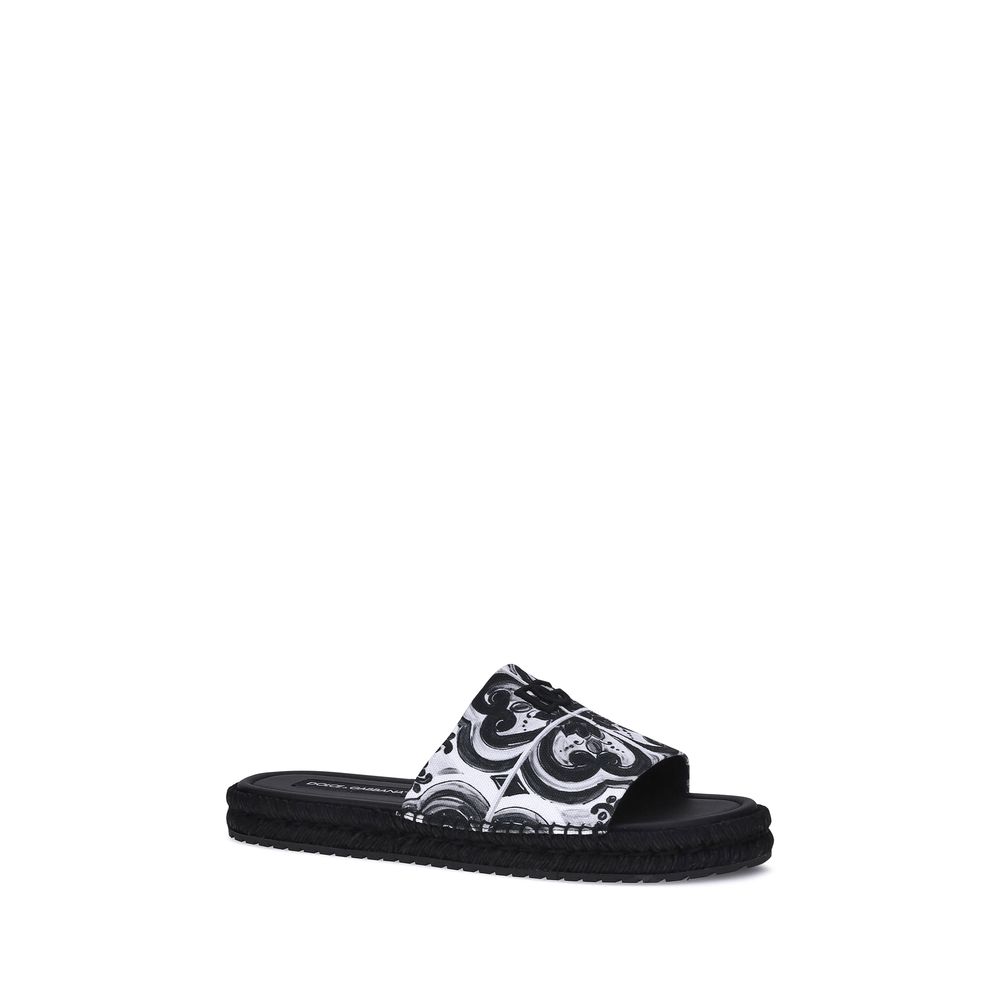 Dolce & Gabbana Cotton Sandals -   -  Dolce & Gabbana.