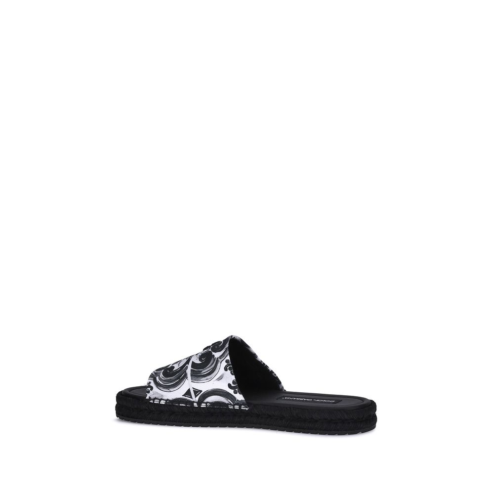 Dolce & Gabbana Cotton Sandals -   -  Dolce & Gabbana.