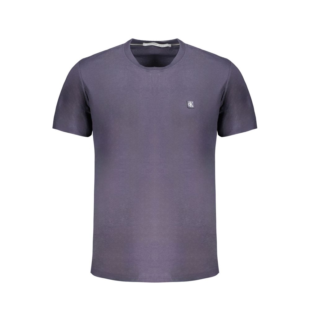 Calvin Klein Blue Cotton T-Shirt -   -  Calvin Klein.