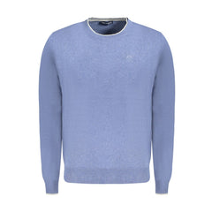 North Sails Blue Cotton Men Sweater -   -  North Sails.