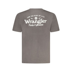 Wrangler Black Cotton T-Shirt -   -  Wrangler.