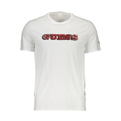 Guess Jeans White Cotton Men T-Shirt -   -  Guess Jeans.
