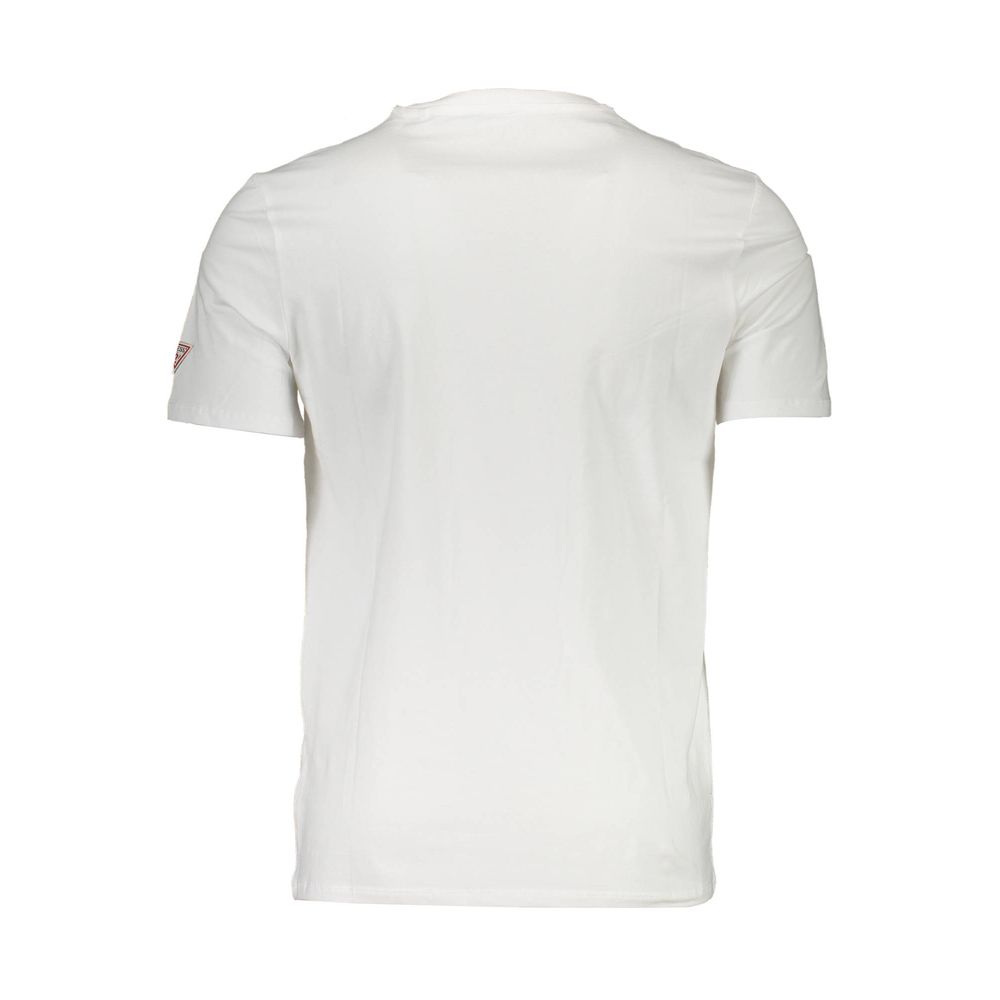Guess Jeans White Cotton Men T-Shirt -   -  Guess Jeans.