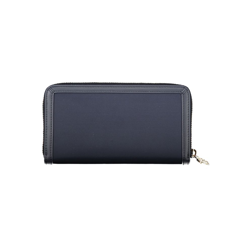 Tommy Hilfiger Chic Sustainable Blue Wallet with Secure Zip -   -  Tommy Hilfiger.