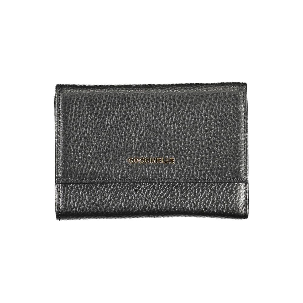 Coccinelle Black Leather Women Wallet -   -  Coccinelle.