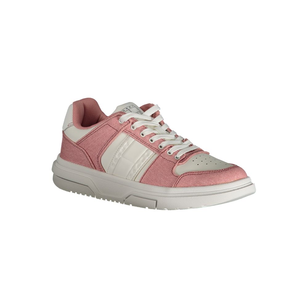 Tommy Hilfiger Pink Polyester Sneaker -   -  Tommy Hilfiger.