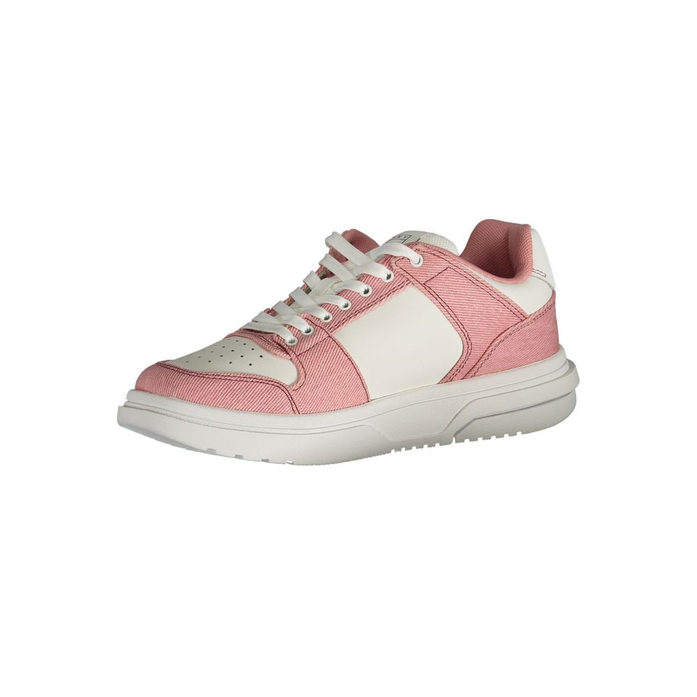 Tommy Hilfiger Pink Polyester Sneaker -   -  Tommy Hilfiger.