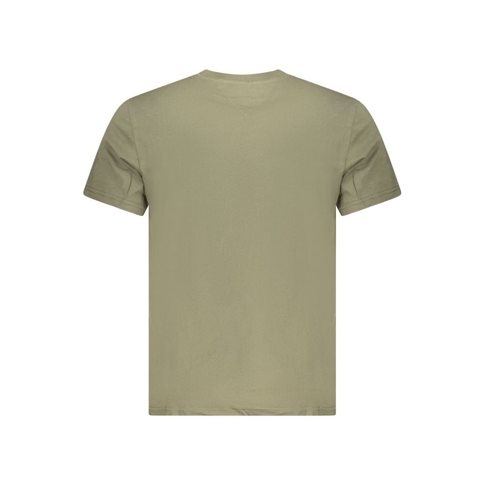 Tommy Hilfiger Green Cotton Men TShirt -   -  Tommy Hilfiger.