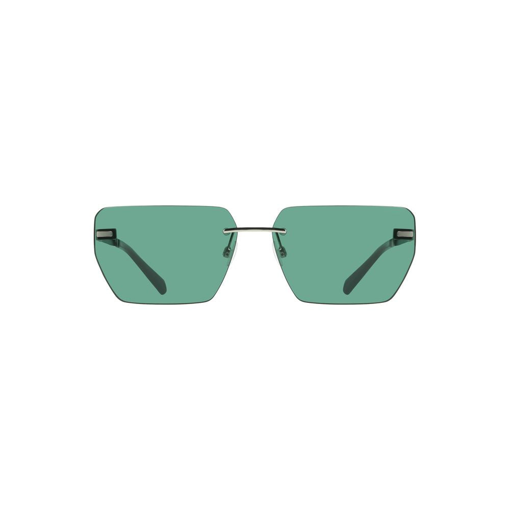 Calvin Klein Green Metal Men Sunglass -   -  Calvin Klein.