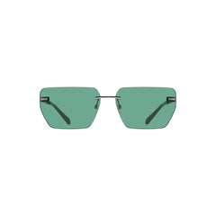 Calvin Klein Green Metal Men Sunglass -   -  Calvin Klein.