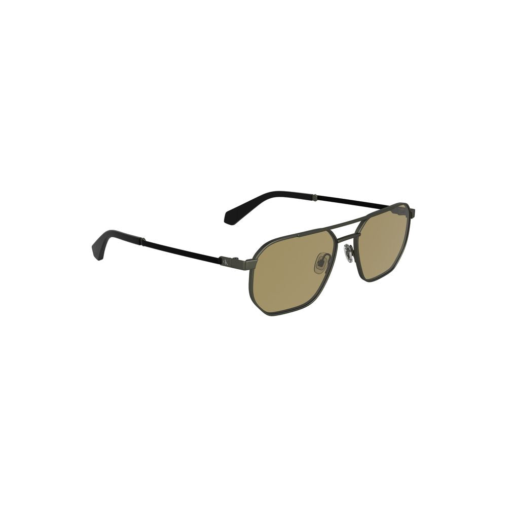Calvin Klein Bronze Metal Men Sunglass -   -  Calvin Klein.