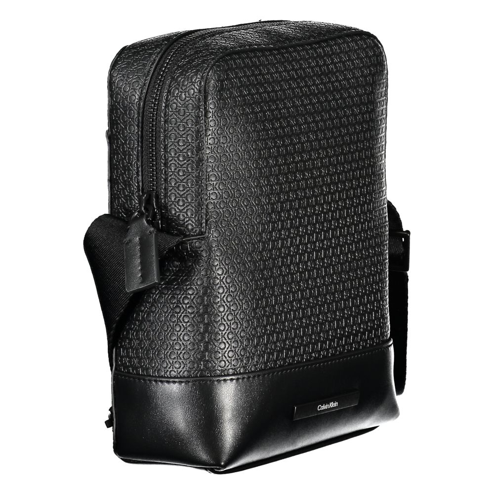 Calvin Klein Elegant Black Shoulder Bag with Contrasting Accents -  Shoulder Bag for Men -  Calvin Klein.