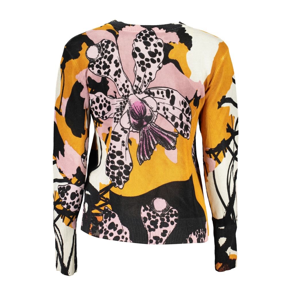 Desigual Pink Linen Sweater -   -  Desigual.