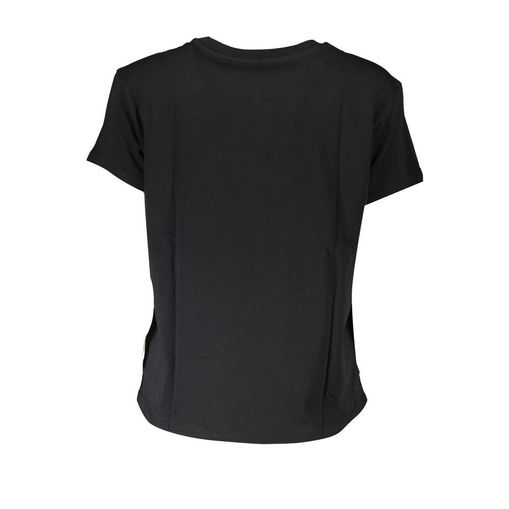 Patrizia Pepe Chic Crew Neck Organic Cotton Tee -   -  Patrizia Pepe.