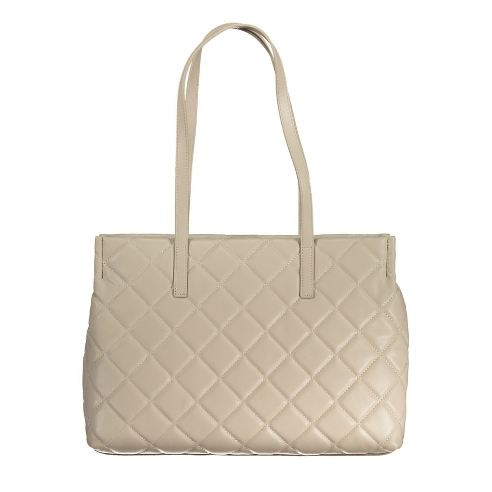 Mario Valentino Beige Polyethylene Handbag -   -  Mario Valentino.