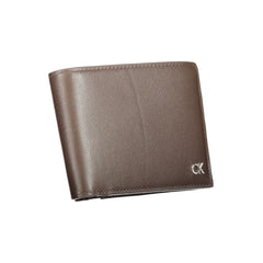 Calvin Klein Brown Leather Wallet -  Wallets for Men -  Calvin Klein.