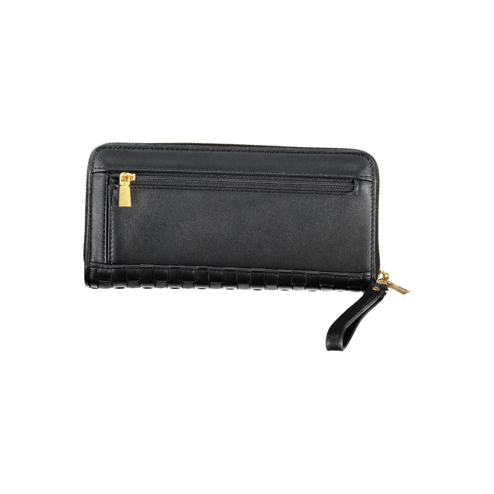 Guess Jeans Elegant Black Multi-Compartment Wallet -   -  Guess Jeans.