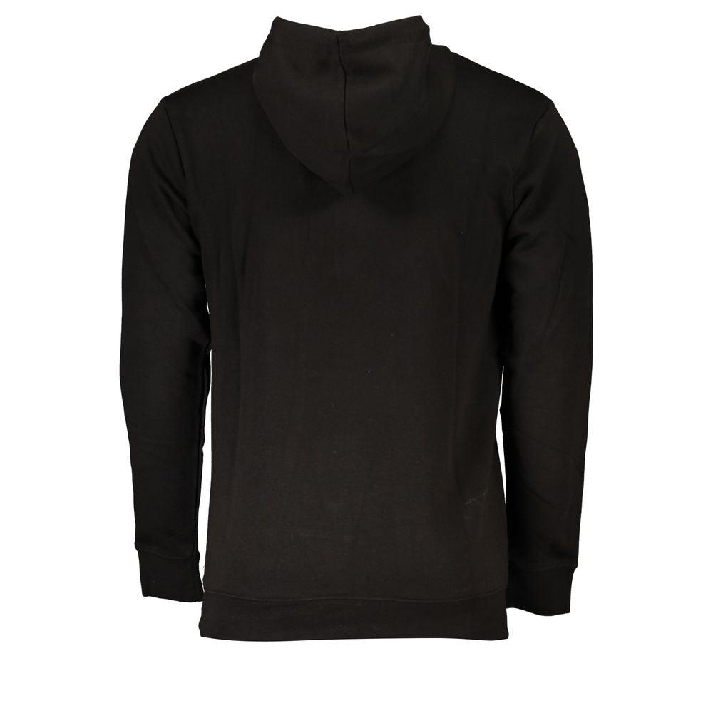 Cavalli Class Black Cotton Men Sweater -   -  Cavalli Class.