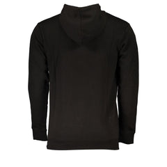 Cavalli Class Black Cotton Men Sweater -   -  Cavalli Class.