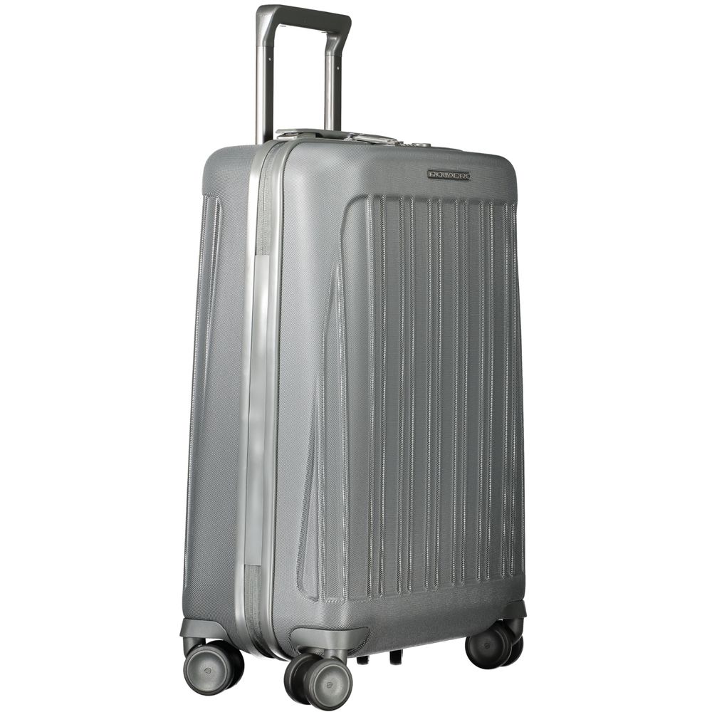 Piquadro Gray Polycarbonate Men Luggage -   -  Piquadro.