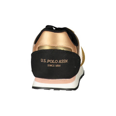 U.S. POLO ASSN. Gold Polyester Sneaker -   -  U.S. POLO ASSN..