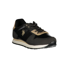 U.S. POLO ASSN. Black Polyester Sneaker -   -  U.S. POLO ASSN..