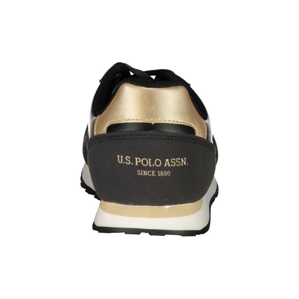 U.S. POLO ASSN. Black Polyester Sneaker -   -  U.S. POLO ASSN..