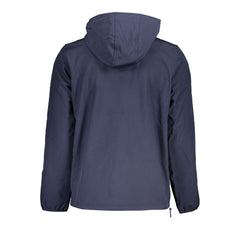 Norway 1963 Sleek Soft Shell Hooded Jacket in Bold Blue -   -  Norway 1963.