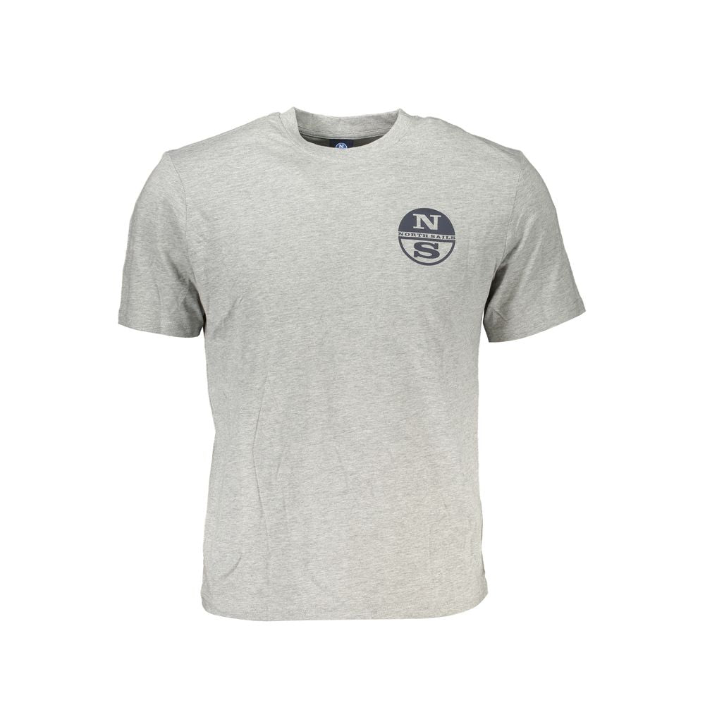 North Sails Brown Cotton Men T-Shirt -   -  North Sails.