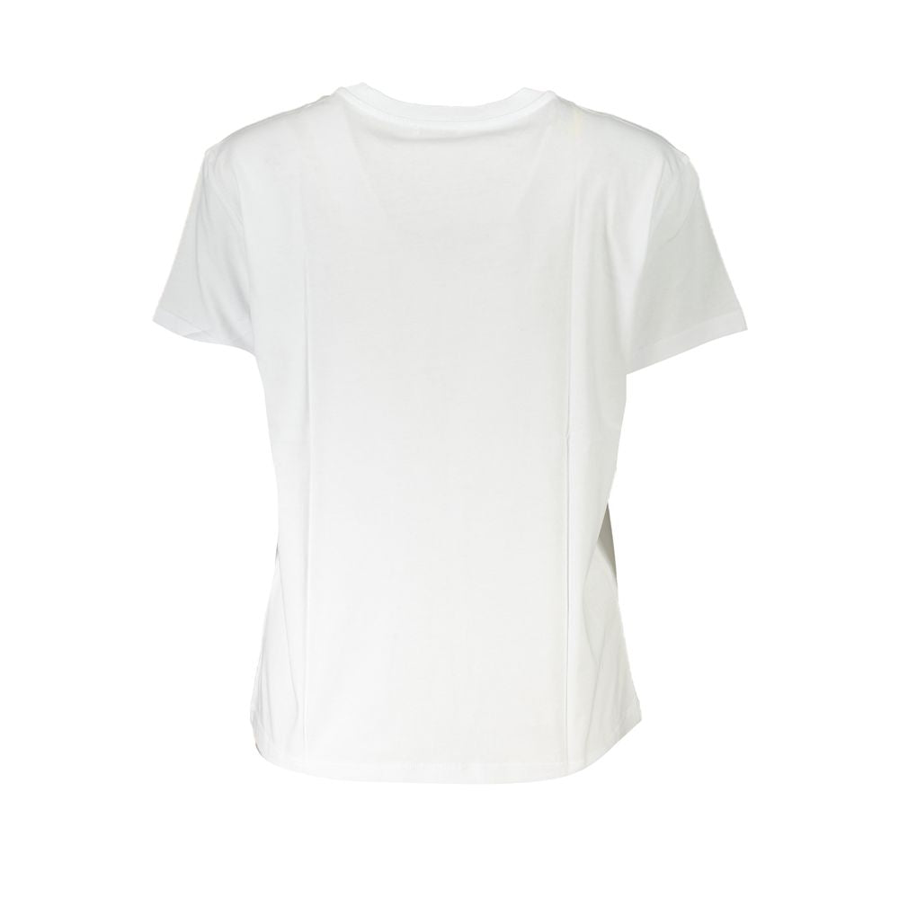 Patrizia Pepe Chic Organic Cotton Crew Neck Tee -   -  Patrizia Pepe.