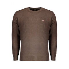 Norway 1963 Brown Wool Men Sweater -   -  Norway 1963.
