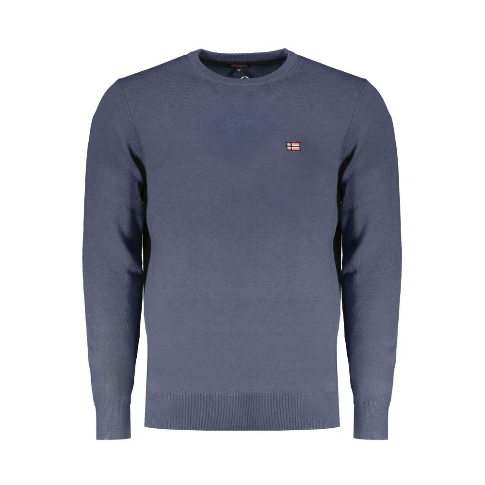 Norway 1963 Blue Wool Men Sweater -   -  Norway 1963.