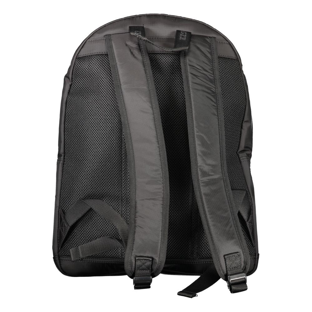 Tommy Hilfiger Black Nylon Backpack -   -  Tommy Hilfiger.