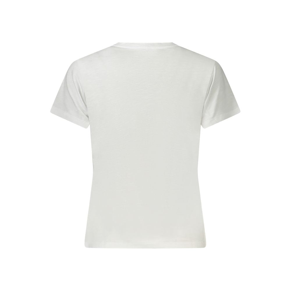Guess Jeans White Cotton Women T-Shirt -   -  Guess Jeans.
