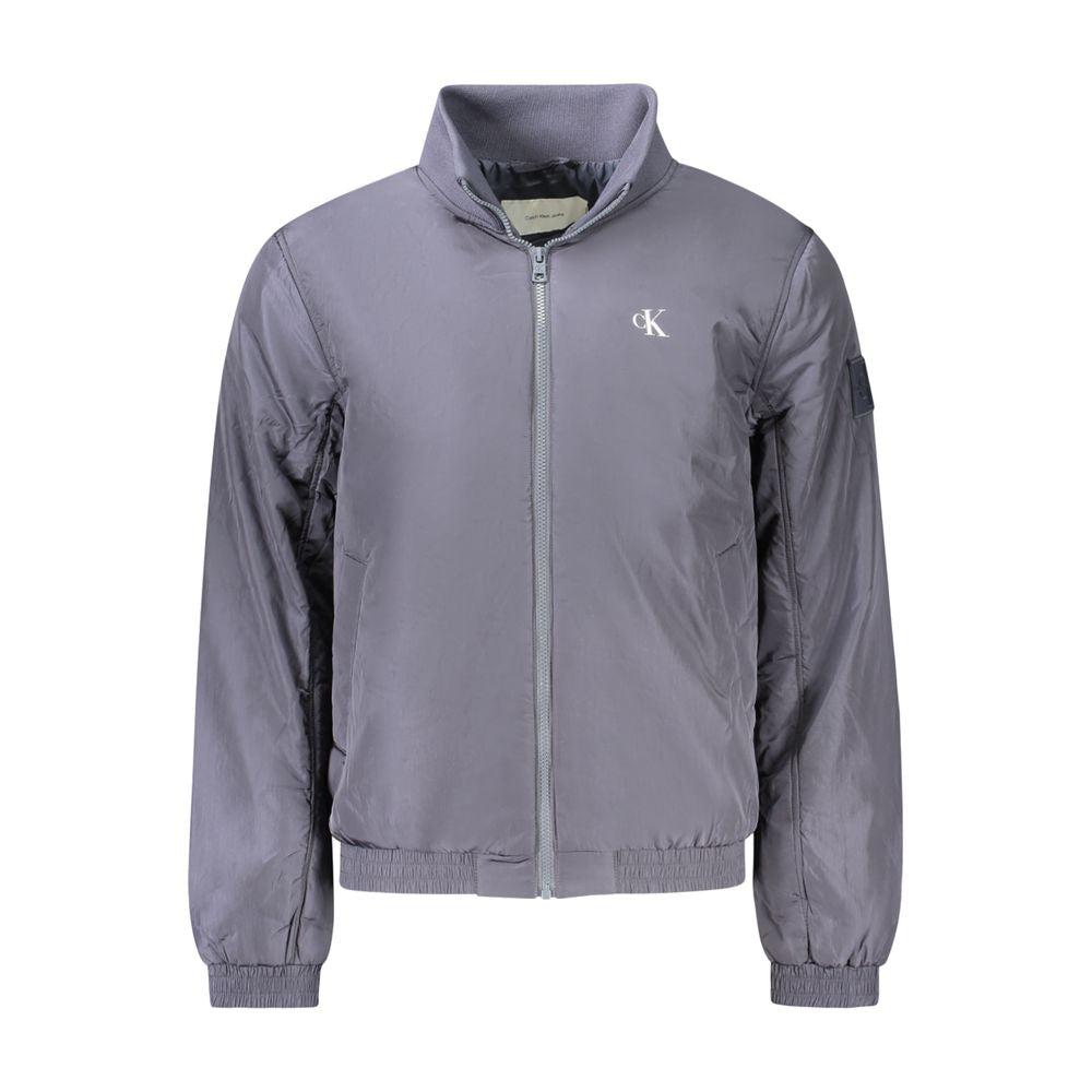 Calvin Klein Blue Polyamide Men Jacket -   -  Calvin Klein.