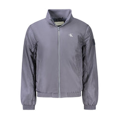 Calvin Klein Blue Polyamide Men Jacket -   -  Calvin Klein.
