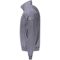Calvin Klein Blue Polyamide Men Jacket -   -  Calvin Klein.