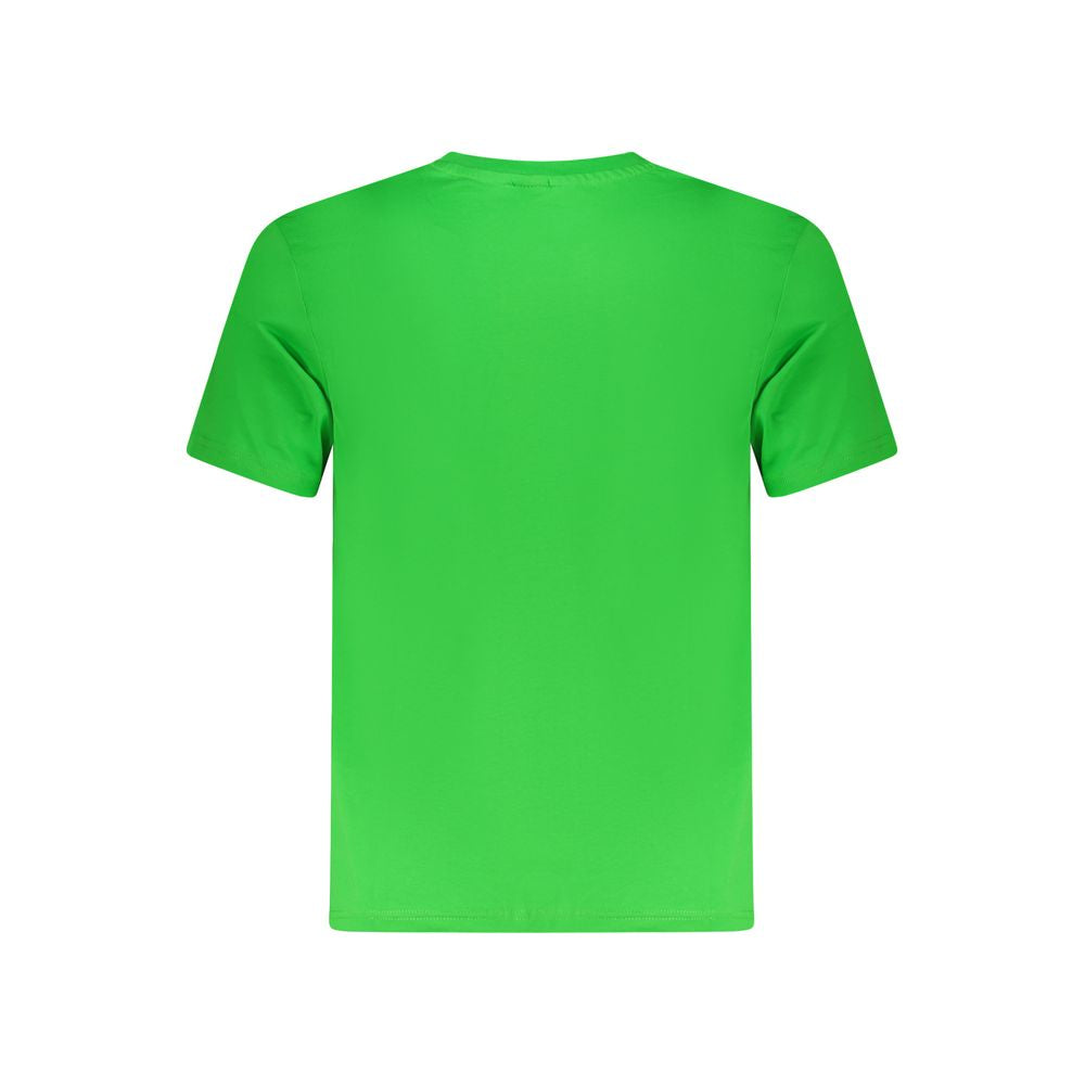 North Sails Green Cotton Men T-Shirt -   -  North Sails.