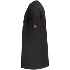 Fila Black Cotton Men T-Shirt -   -  Fila.