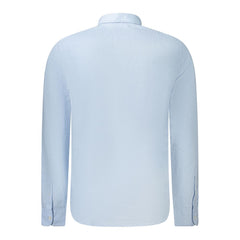 Timberland Light Blue Cotton Men Shirt -   -  Timberland.