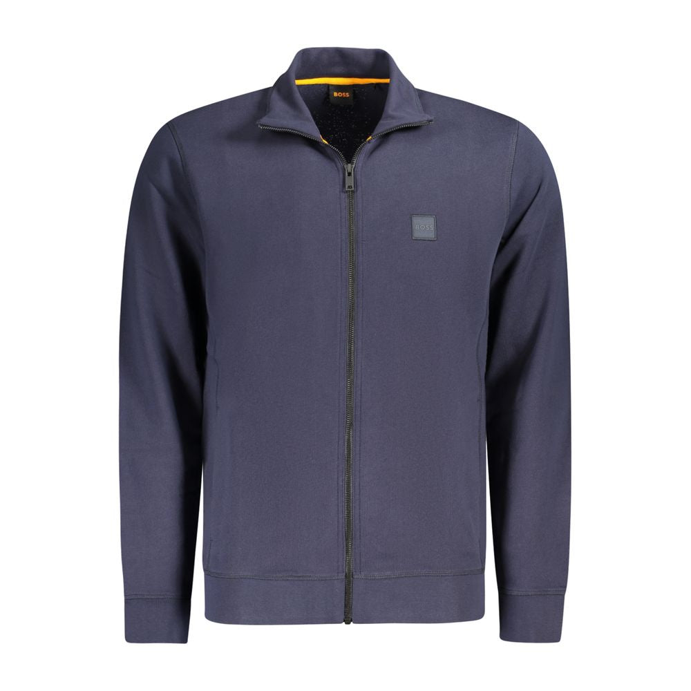 Hugo Boss Blue Cotton Sweater -   -  Hugo Boss.