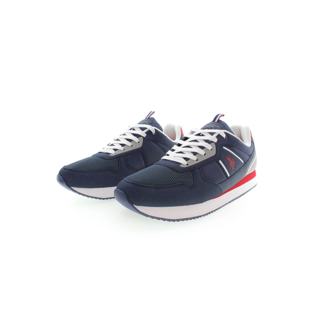 U.S. POLO ASSN. Blue Polyester Men Sneaker -   -  U.S. POLO ASSN..